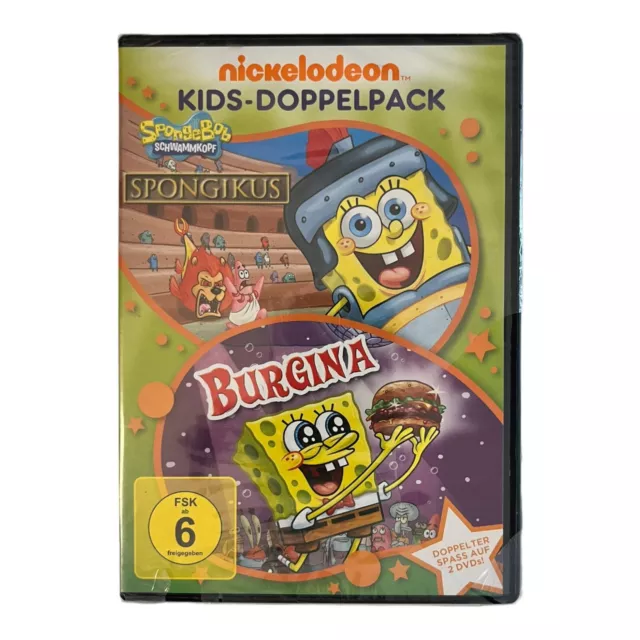 Sponge Bob Schwammkopf Kids Doppelpack Spongikus Burgina | DVD | 2015