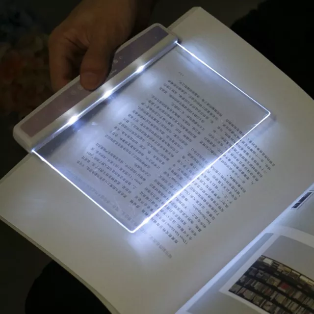 Portable LED Read Panel Light Book Reading Lamp Night Vision Eye Protect 2