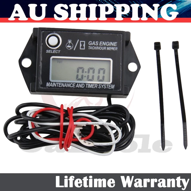 TACHOMETER TACH HOUR Meter Spark Boat Outboard Motor For Mercury Yamaha