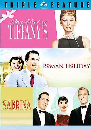 Breakfast at Tiffany's / Roman Holiday / Sabrina (DVD, 3 DISC)  AUDREY HEPBURN