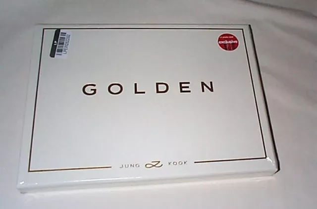 JUNG KOOK - GOLDEN Album - SOLID Version - - Brand New - - Factory Sealed