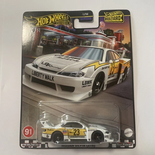 2024 HOT WHEELS Premium Boulevard 91 LB Super Silhouette Nissan Silvia