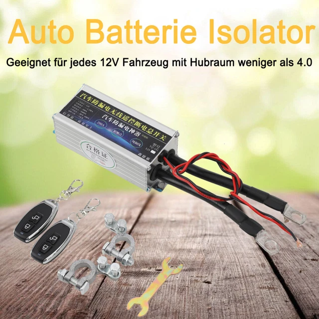 Interruttore di separazione batteria auto universale 12 V separazione universale con telecomando