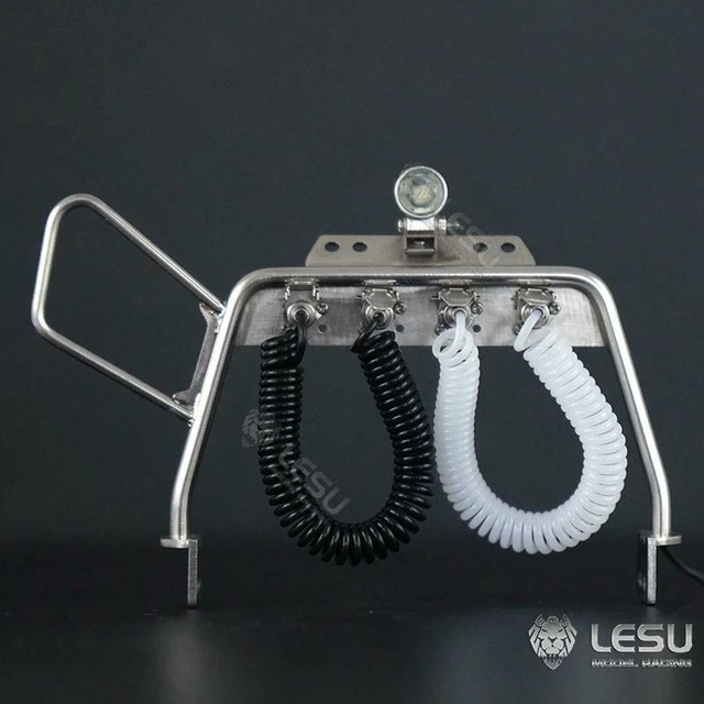 1/14 LESU Metal Tube Rack Spotlight for DIY RC Tamiye Tractor Truck Model Volvol