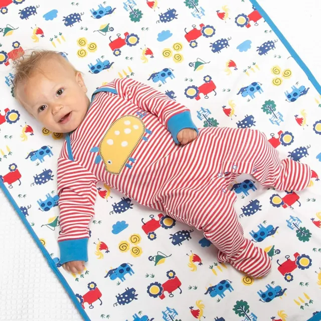 Drachenkleidung 100 % Bio Baumwolle Unisex Baby Schlafanzug 1 Monat UVP £22,00 2