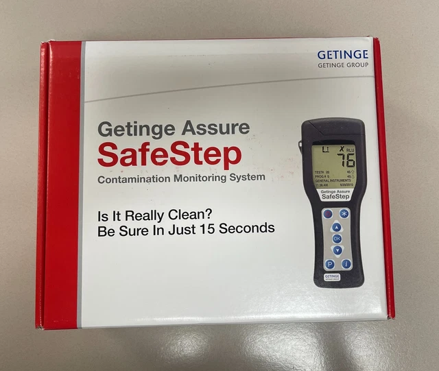 Getinge Safe-Step  Contamination Monitoring System Luminometer ATP Meter Kit