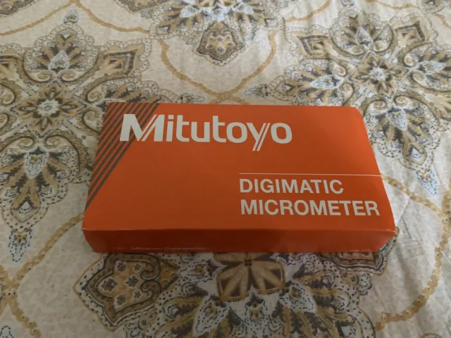 Mitutoyo 29318530 Electronic Digital Micrometer Quantumike Digimatic