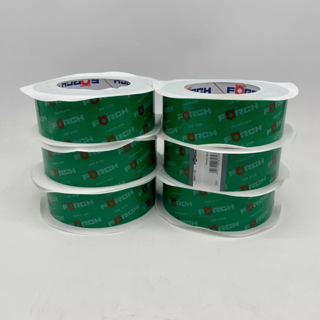6 rodillos molde 25m cinta adhesiva barrera de vapor pista de subtensión VERDE 50 mmx25