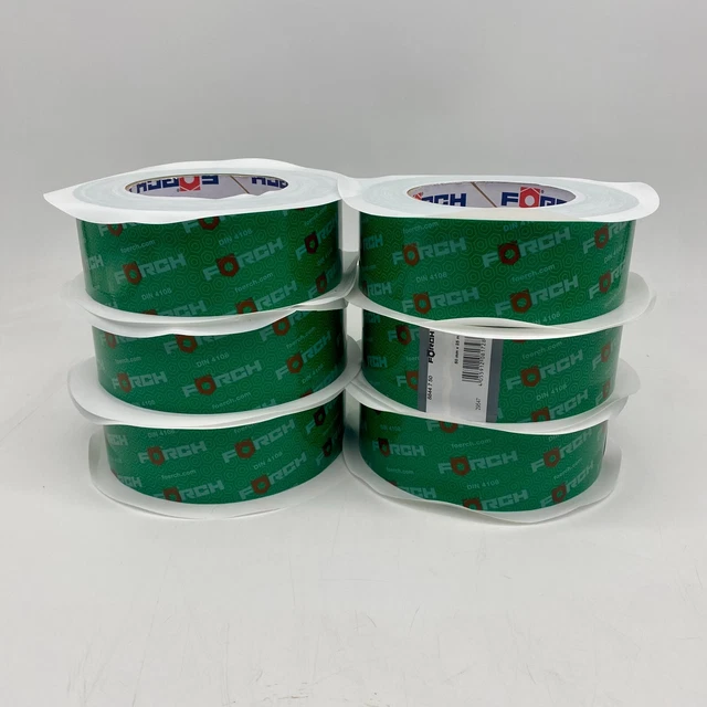 6x Horch 25m cinta adhesiva para freno de vapor cinta adhesiva de sistema cinta adhesiva de película resistente al viento