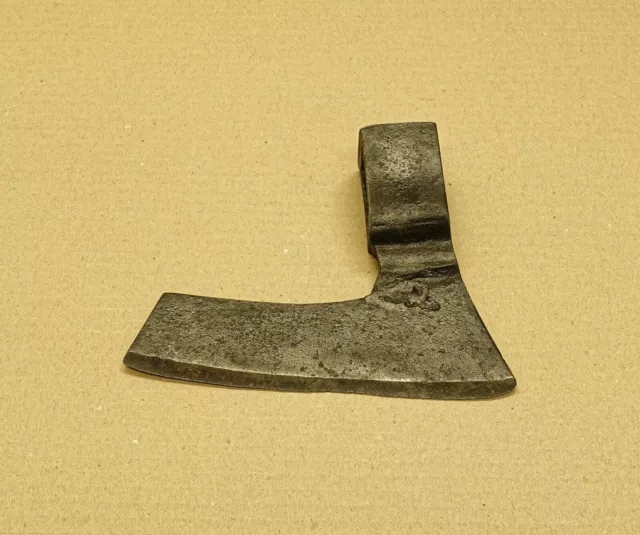 Post Medieval 18th Century Germanic Hand Forged Wrought Iron Bearded Axe Head