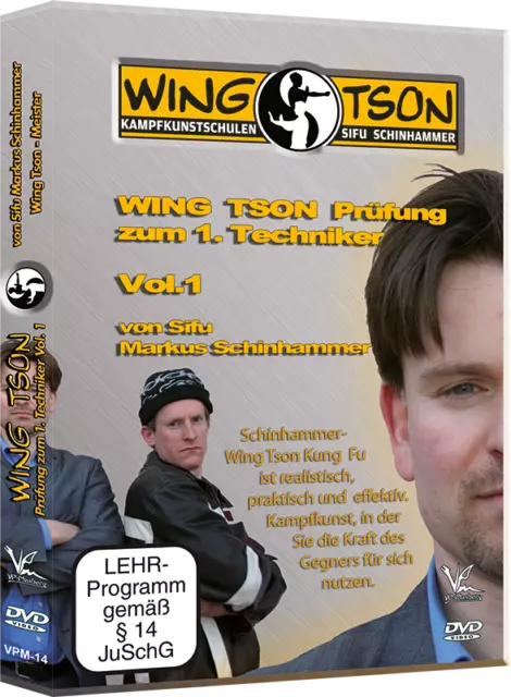 Wing Tson Prüfung zum 1. Techniker Vol.1 DVD Wing Chun von Markus Schinhammer