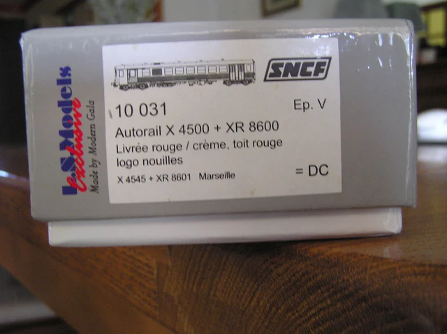 LS Models HO 10033 autorail EAD 2 éléments en boîte d'origine | eBay
