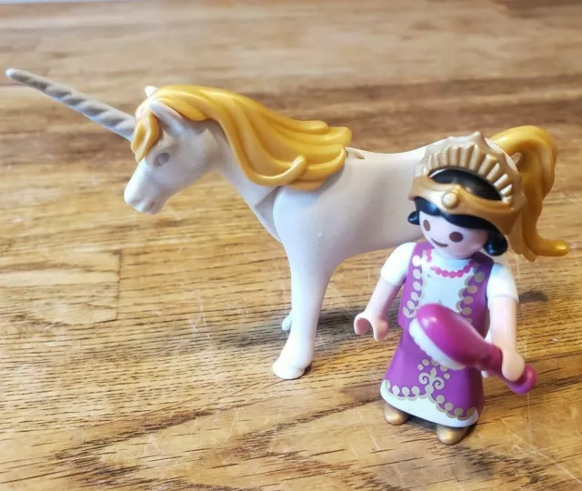 Playmobil 4645 - Einhorn mit Prinzessin alle Teile vorhanden (3)