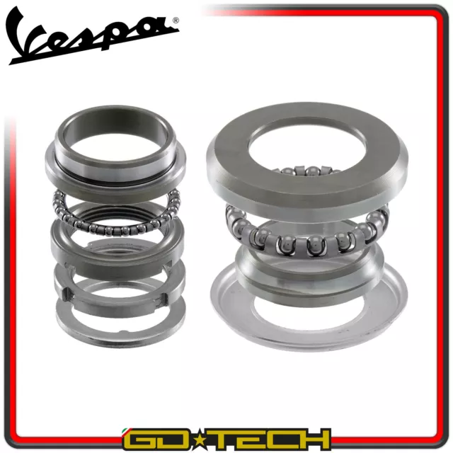 Calotte Sterzo Cuscinetti Forcella Vespa 50 Special N L R S 125 Primavera Pk Px