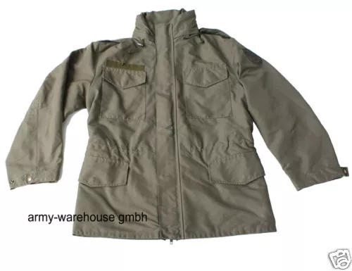 österr. Bundesheer Feldjacke leicht, BH, ÖBH, GoreTex, oliv, gebraucht