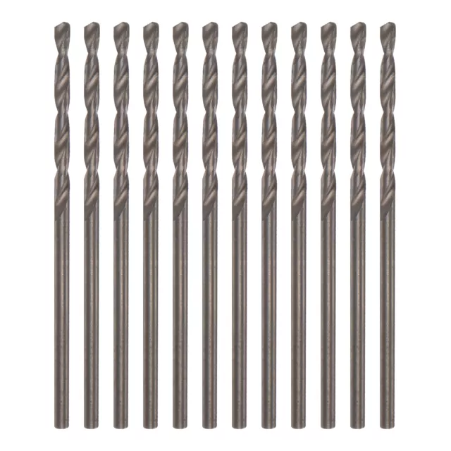 12pcs Cobalt Drill Bits 1.5mm M35 Twist Drill Bit Straight Jobber Drill Bits