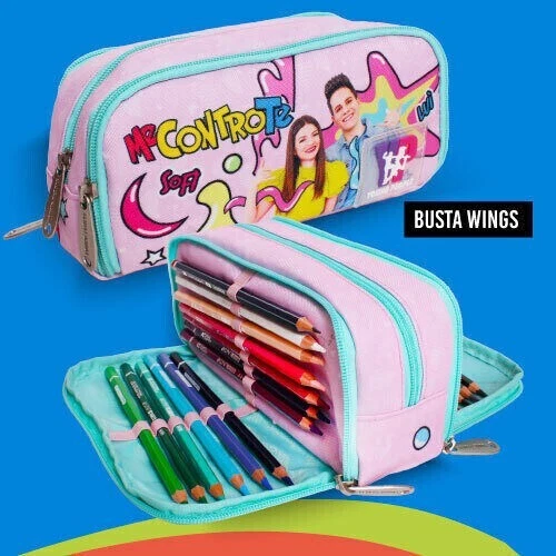 ASTUCCIO ME CONTRO Te Studenti Bambini Porta Colori Penne Spedizione 20  Giorni EUR 24,99 - PicClick IT