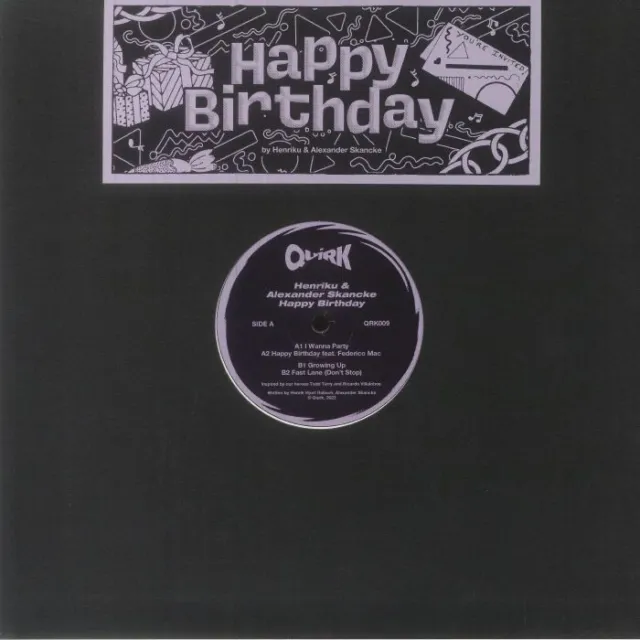 HENRIKU/ALEXANDER SKANCKE - Happy Birthday - Vinyl (12")