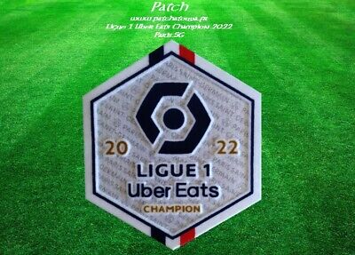 France Patch Badge officiel Ligue 1 Uber Eats monblason maillot de foot 20/21 
