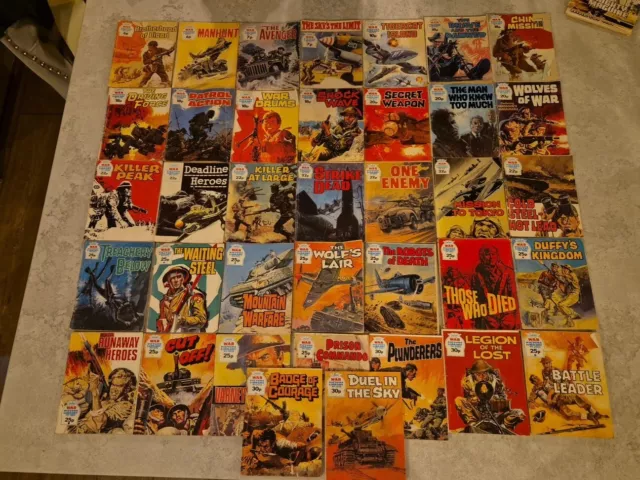 37x  Fleetway War Picture Library Job Lot 37 Issues