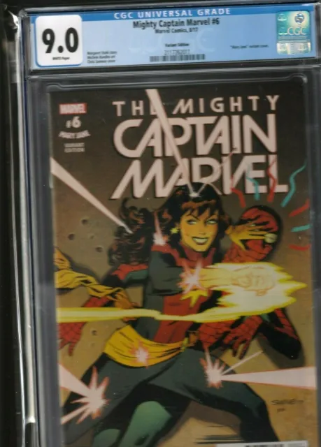 Captian Marvel: The Mighty Captain Marvel # 6 Cgc 9.0