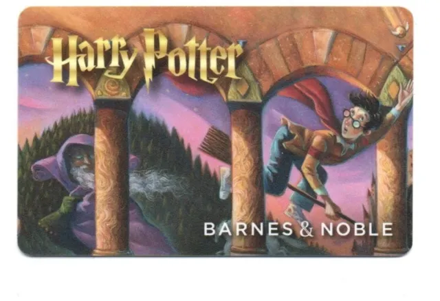 Barnes & Noble Harry Potter Gift Card No $ Value Collectible