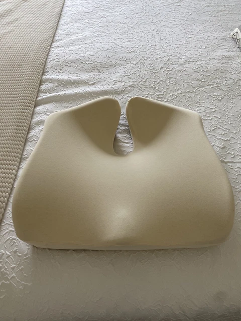 Cushion Lab Pressure Relief Seat Cushion Extra Dense Memory Foam - Ivory, Cream
