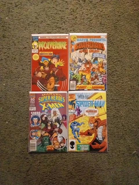 Marvel Comics Bronze/Copper Age Lot Of 4 KEY ISSUES VF/NM Rare HTF GREAT ISSUES!