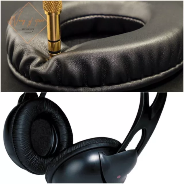 Thick Soft Leather EarPads Foam Cushion EarMuff For Philips SBC-HP090 Headphone