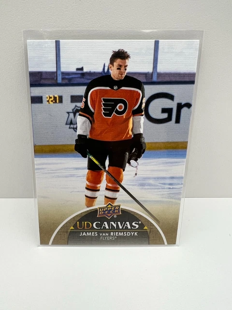 2021-22 Upper Deck Series One Hockey James Van Riemsdyk C62 UD Canvas NM