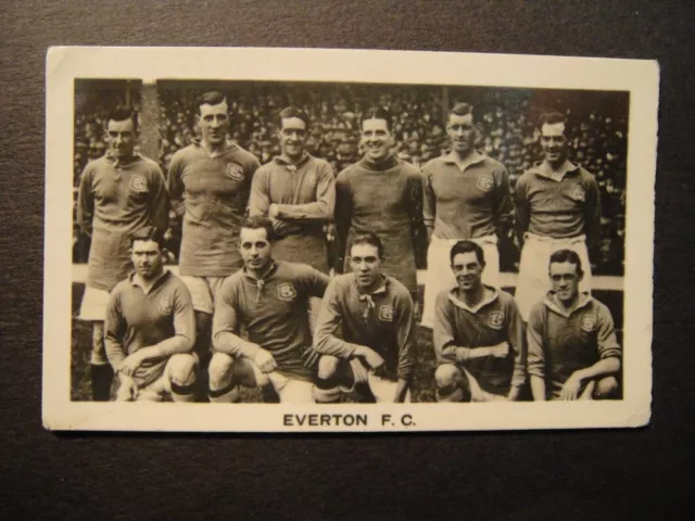 D C Thomson Pals Magazine    Football Teams #9 Everton F C 1922 Team Photo