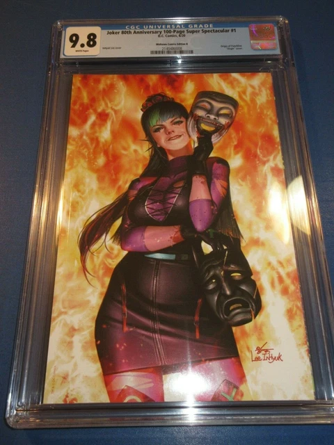 Joker 80th Anniversary Special Lee Virgin Variant CGC 9.8 NM/M Gem Punchline Wow