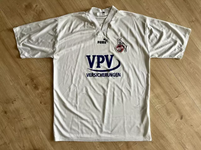 Retro Puma Trikot FC Köln Effzeh XL VPV Vintage Shirt