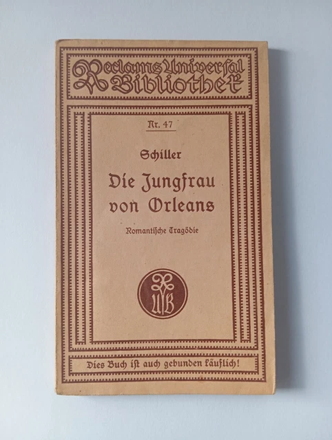 FRIEDRICH SCHILLER / Die Jungfrau von Orleans / Reclams Univ