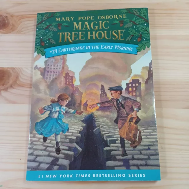 Earthquake In The Early Morning Magic Tree House #24 BRAND NEW / FREE SHIPPING