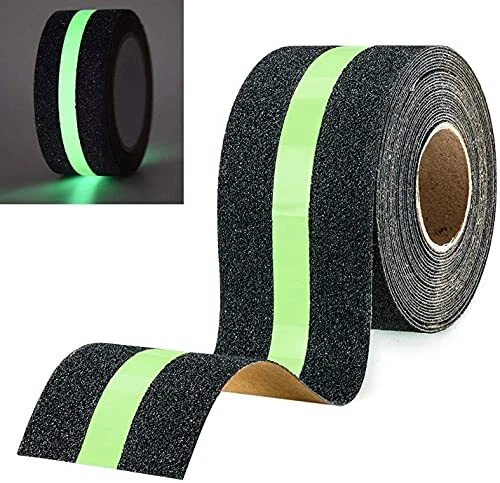 Hyber&Cara Anti Slip Grip Tape, Stairs Treads Non Slip Tape with 5m x 50mm