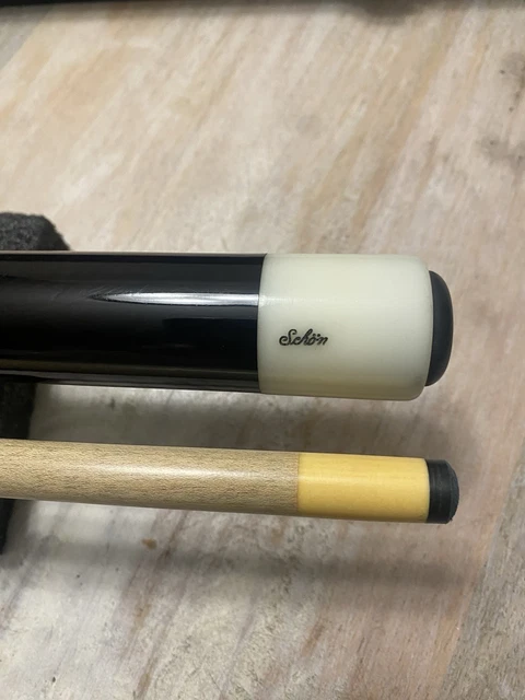 RUNDE Era 80’s Old Schon Custom Cue SP28 Schon SP28 Custom Cue 1980s RUNDE Era Vintage Billiards