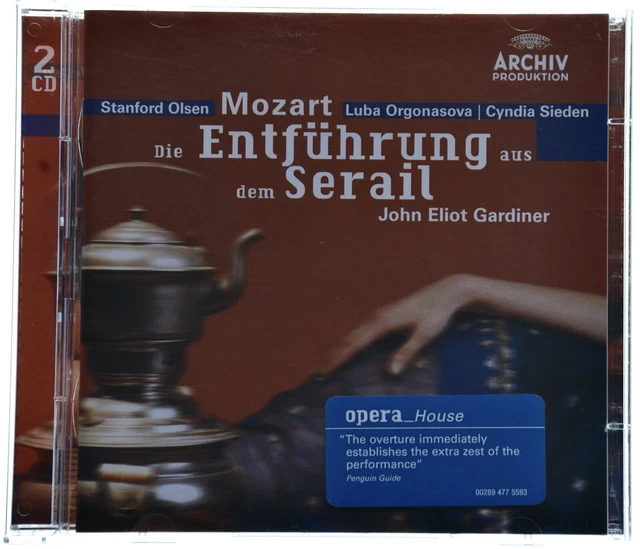 Mozart - Die Entführung Aus Dem Serail - Gardiner - Archiv - 2 CD Set