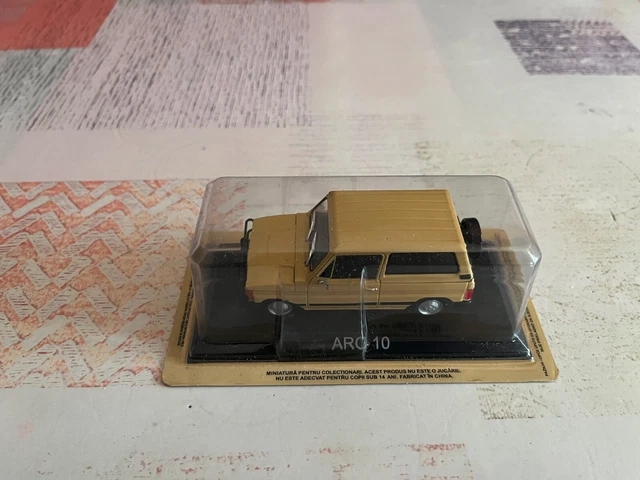 Miniature RAF 22038 Bus Lettonie 1976 Jaune 1/24 Hachette - Métal, Collection