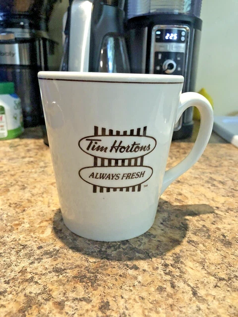 1 Tim Hortons Coffee Tea Mugs Retro in Restaurant LARGE Ceramic Genuine Steelite
