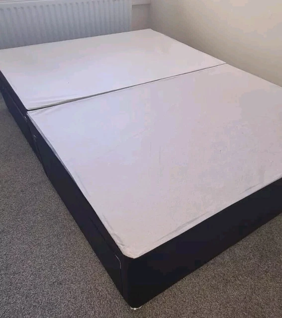 DOUBLE BED FRAME with storage Drawers £27.00 PicClick UK