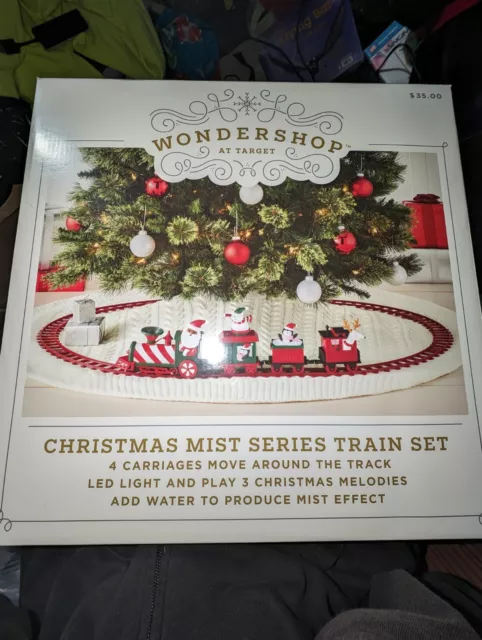 Wondershop Christmas Target Steam Train Works Great! Only Used Lightly One Day