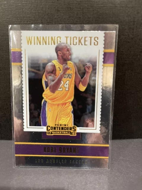 2017-18 Panini Contenders - Winning Tickets #7 Kobe Bryant