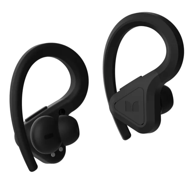 Wireless Earphones Noise Reduction and 24h Autonomy Monster DNA Fit Black