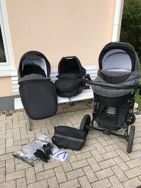 SPRINGER KINDERWAGEN 3 in 1 CityPlus inklusive Zubehr & ISOFIX Basis  Station EUR 400,00 - PicClick DE