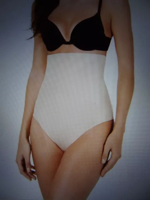 SPANX 10196R Beige Suit Your Fancy High-Waist Thong Women's Size M