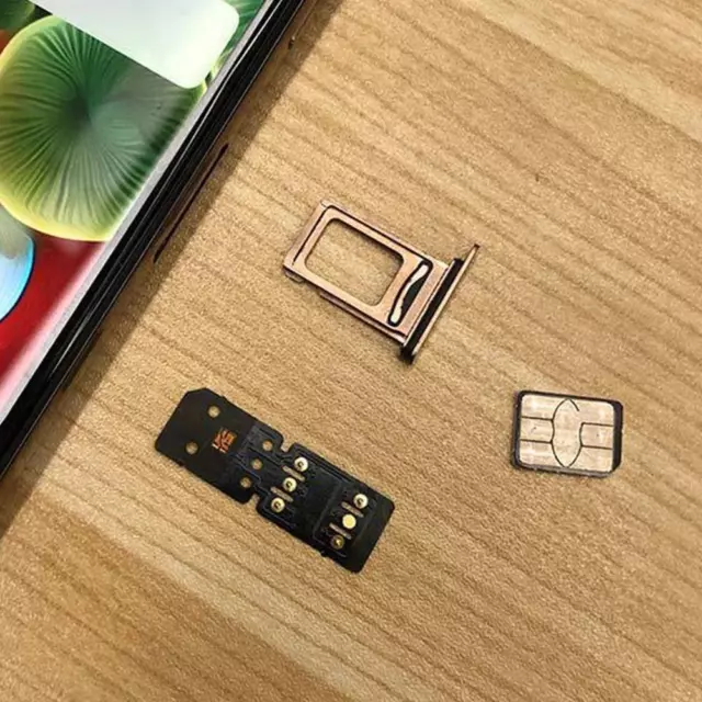 For iPhone 13/12/11 Pro Max XS XR 8 7 Plus Nano SIM Sim Card Chip Unlock S2B4