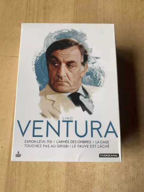 Coffret DVD Collection Lino Ventura : Espion Lève-Toi + L'armée Des Ombres NEUF