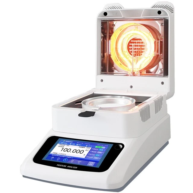 Fast Moisture Analyzer Suitable Range 120g Weighing Readability 0.001g XFSFY-204