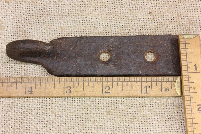 Old Hanger Hook Barn Find Smoke house Vintage 1800s Hearth Blacksmith Iron Rusty 7